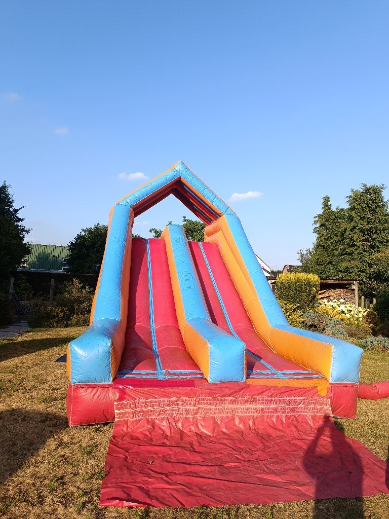 Springkasteel Tobbedansbaan, Ophalen of Verzenden, Gebruikt, Feestartikel