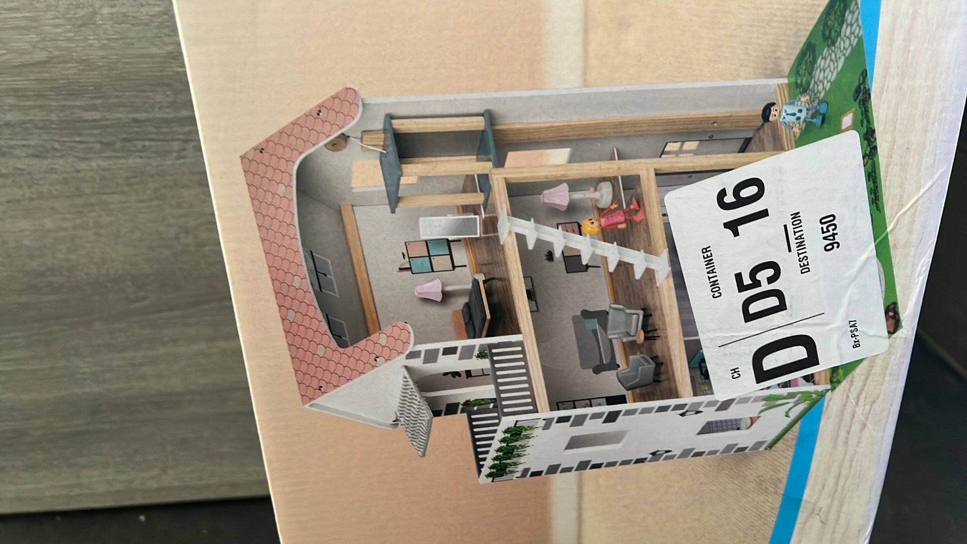 Splinternieuw poppenhuis compleet, Enlèvement, Comme neuf, Maison de poupées
