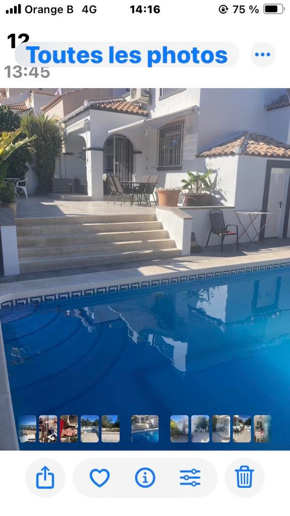 Maison avec piscine privée, Propriétaire, Lave-vaisselle, Costa Blanca, 4 personnes