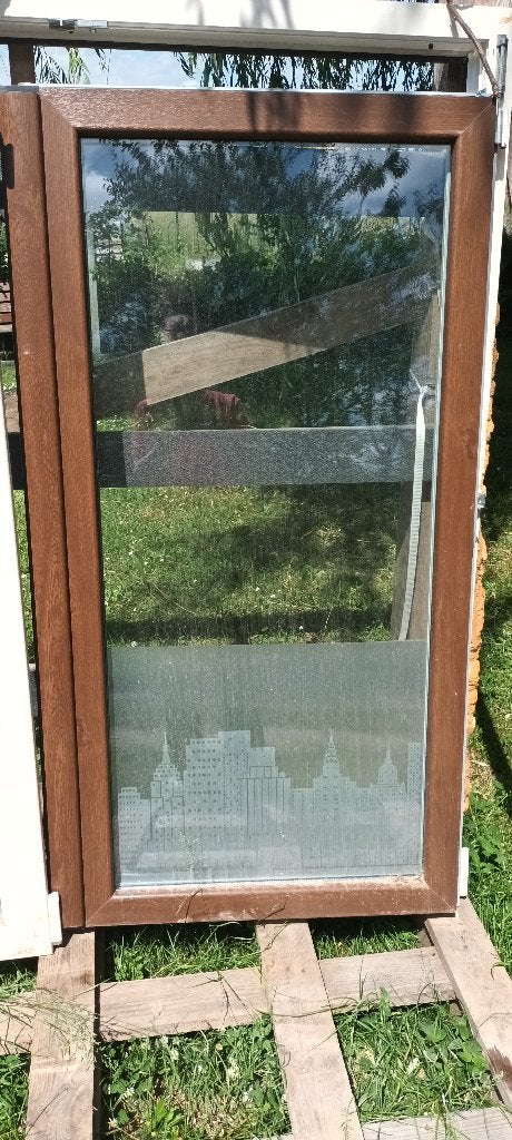 Chassis fenêtre PVC, Bricolage & Construction, Vitres, Châssis & Fenêtres, Double vitrage, 120 à 160 cm, Fenêtre de façade ou Vitre