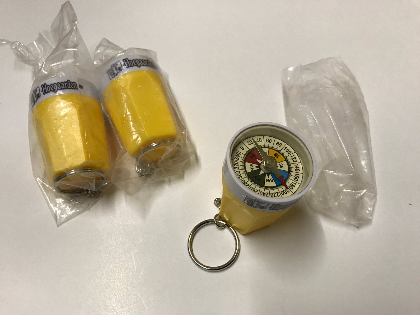 Porte-clés Hoegaarden avec « boussole », Collections, Enlèvement ou Envoi, Neuf, Ustensile