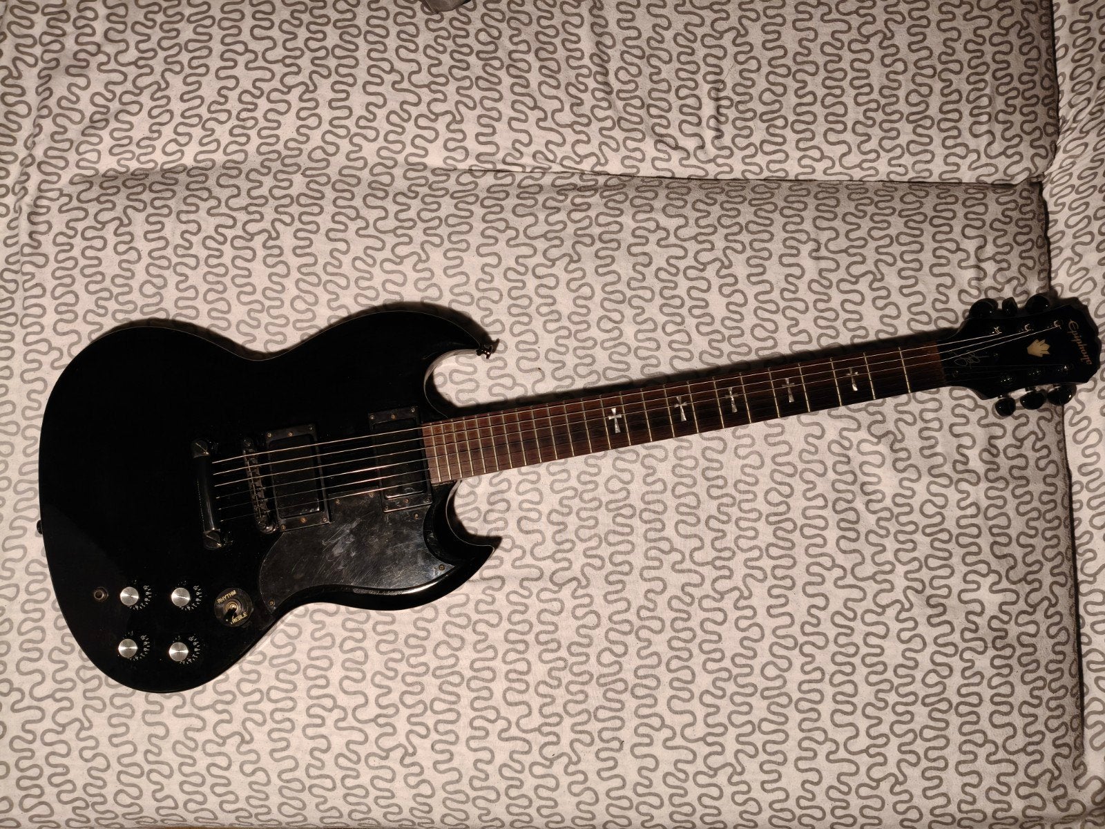 Epiphone SG Tony Iommi, Musique & Instruments, Enlèvement ou Envoi, Utilisé, Solid body, Epiphone