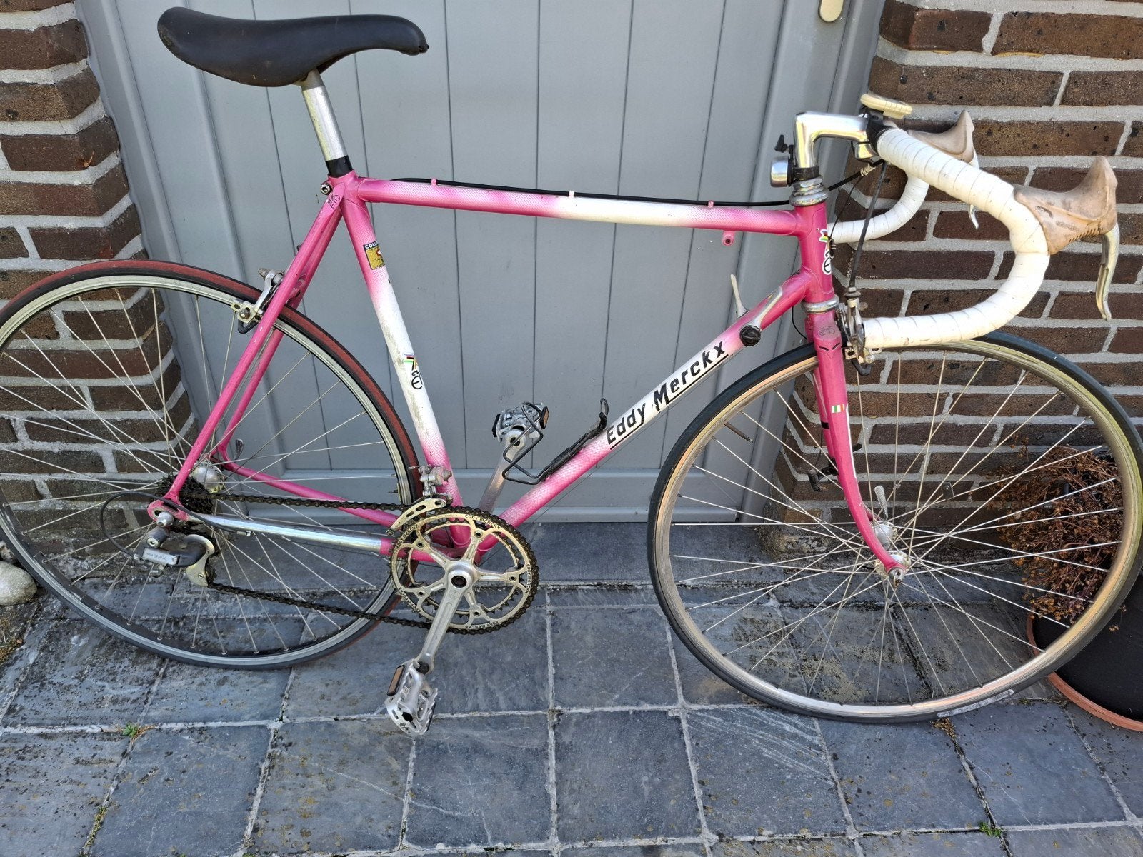 Eddy Merckx koersfiets, Ophalen