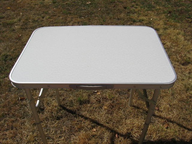 kampeertafel, Ophalen, Gebruikt, Campingtafel
