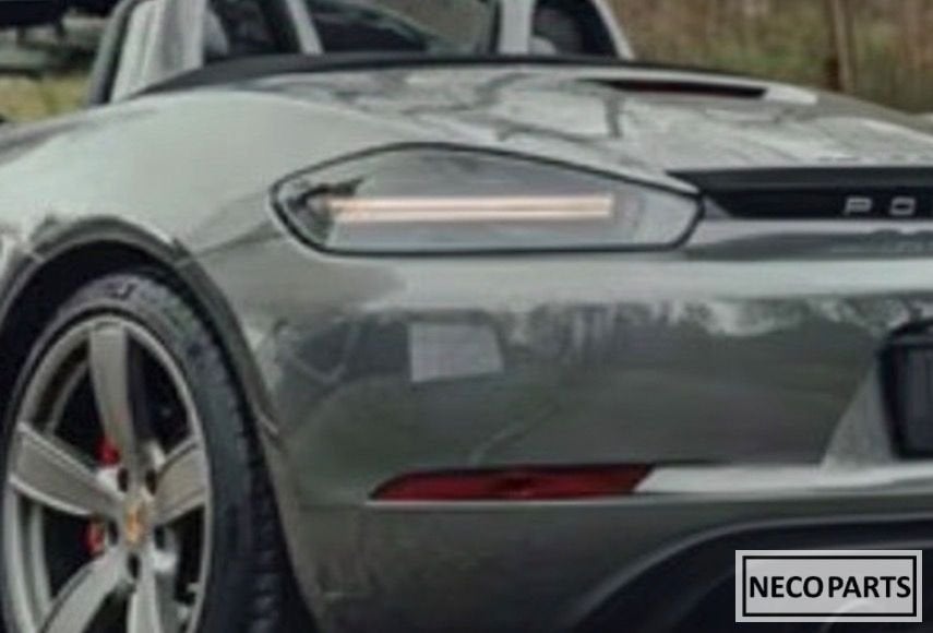 PORSCHE 981 982 BOXSTER 718 SPYDER ACHTERSCHERM SNIJDEEL M7S, Arrière, -, Porsche, Haillon arrière