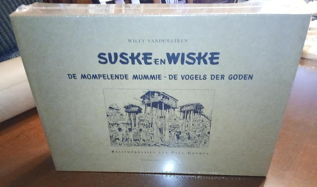 De mompelende mummie + De vogels der goden  Luxe in seal, Boeken, Eén stripboek, Nieuw, Ophalen of Verzenden, Paul Geerts