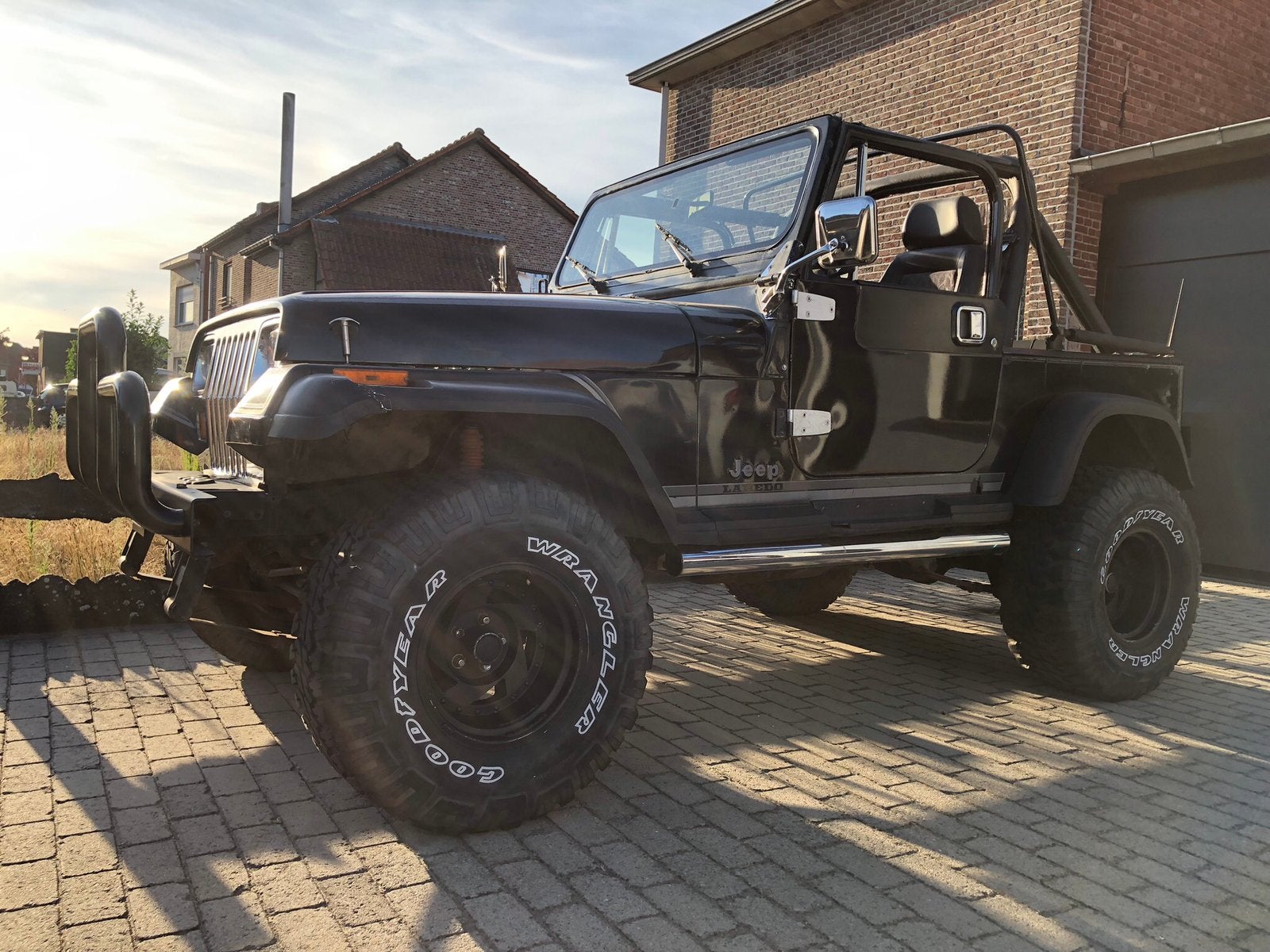 Jeep Wrangler yj, Auto's, 4200 cc, Zwart, Handgeschakeld, Particulier