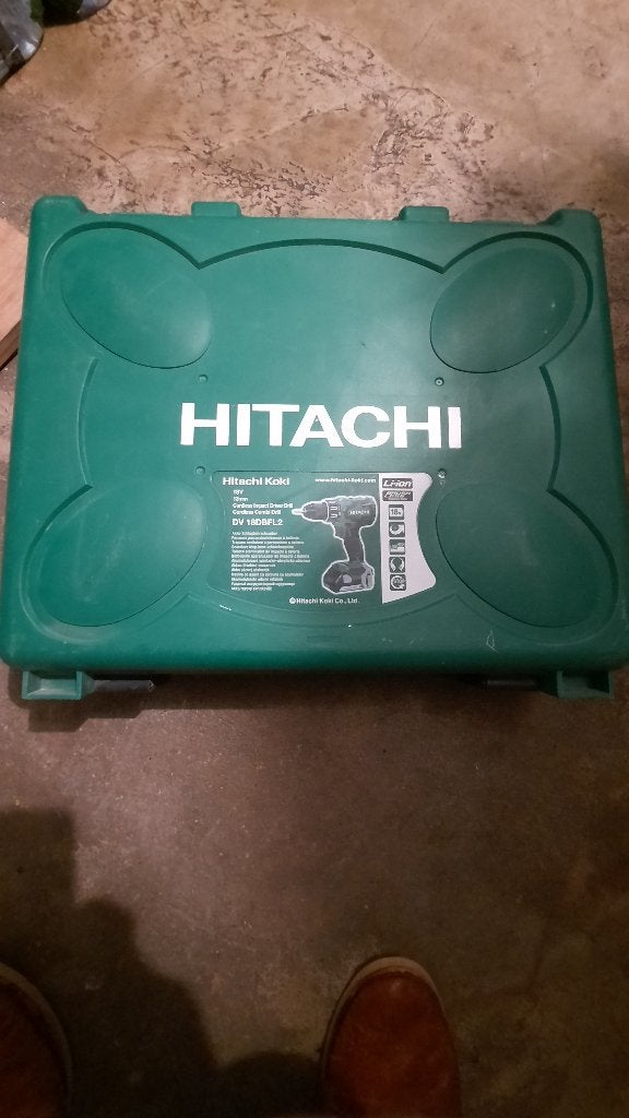 Coffret pour viseuse Hitachi, Enlèvement ou Envoi, Utilisé