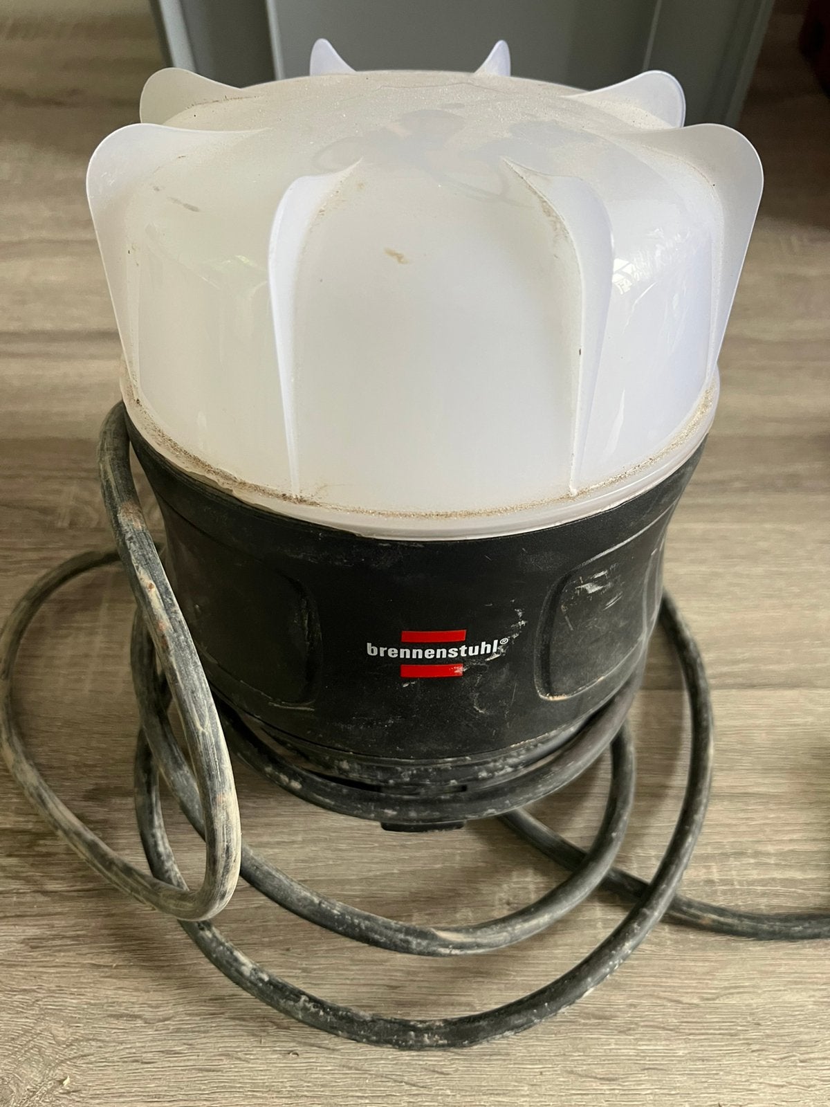 Lampe de Chantier, Enlèvement, Utilisé