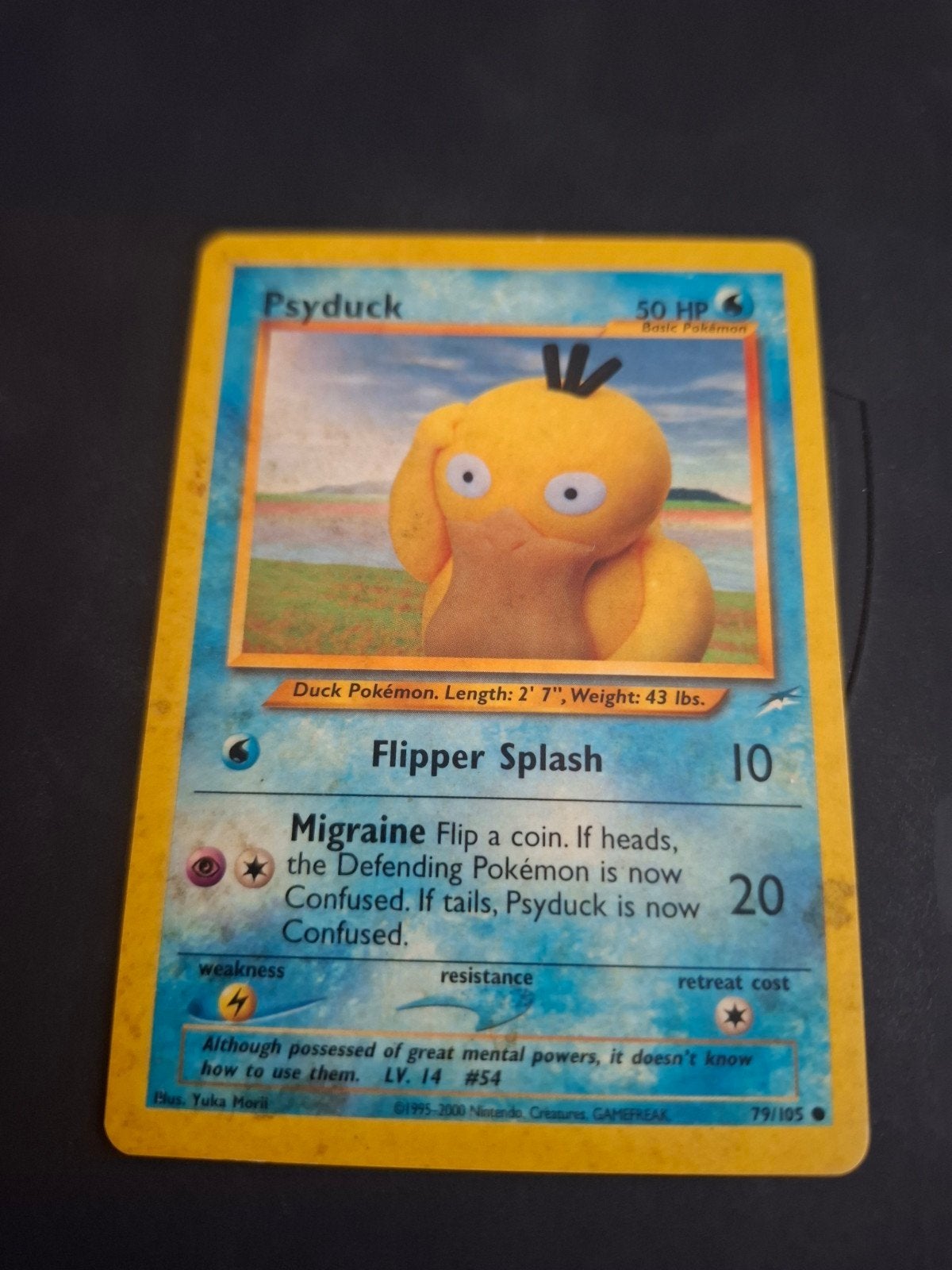 Pokémon Kaart Psyduck 79/105 - Basic Pokémon, Hobby en Vrije tijd, Verzamelkaartspellen | Pokémon, Ophalen of Verzenden