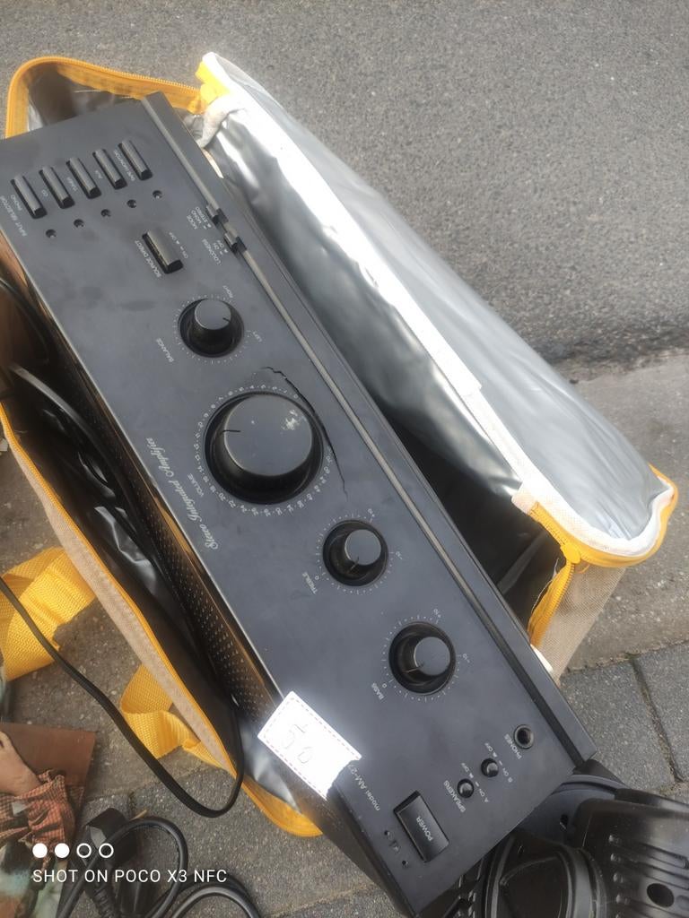 Akai versterker 2x 80 w, Ophalen