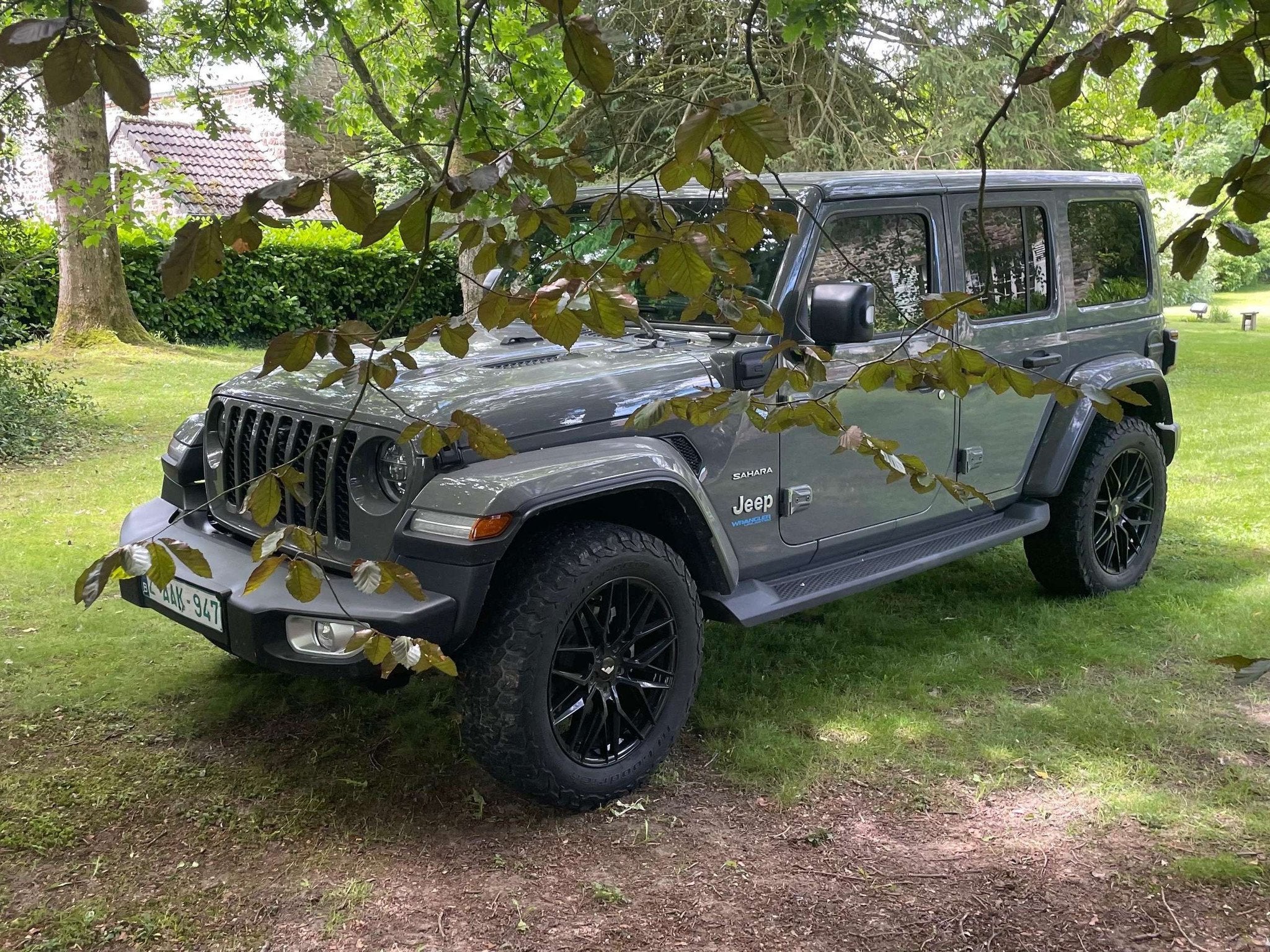 Jeep Wrangler Wrangler PHEV 2.0 Turbo 4xe Sahara 2 jeux de j, Automaat, 4 cilinders, Leder, 5 zetels