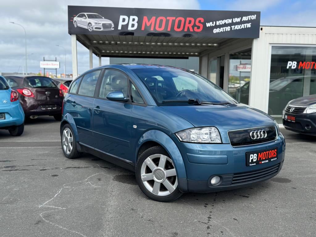 AUDI A2 - 112.000 km - benzine/1.4 - carpass - 12M garantie, Autos, Achat, Entreprise, Boîte manuelle, 5 places