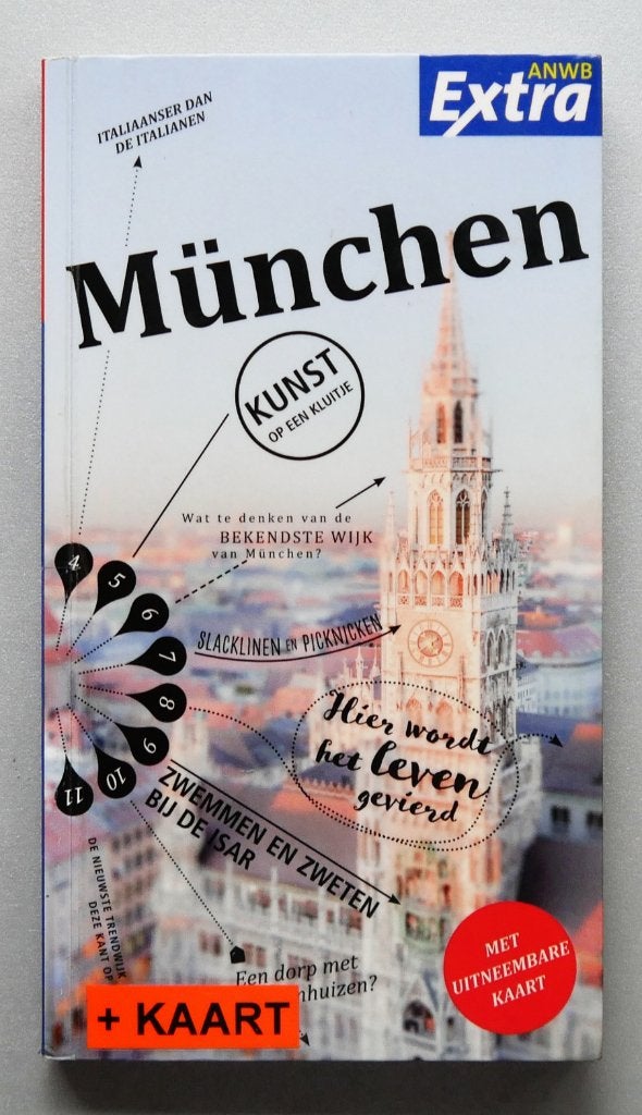 ANWB reisgids - München, Boeken, Ophalen of Verzenden, Nieuw, ANWB