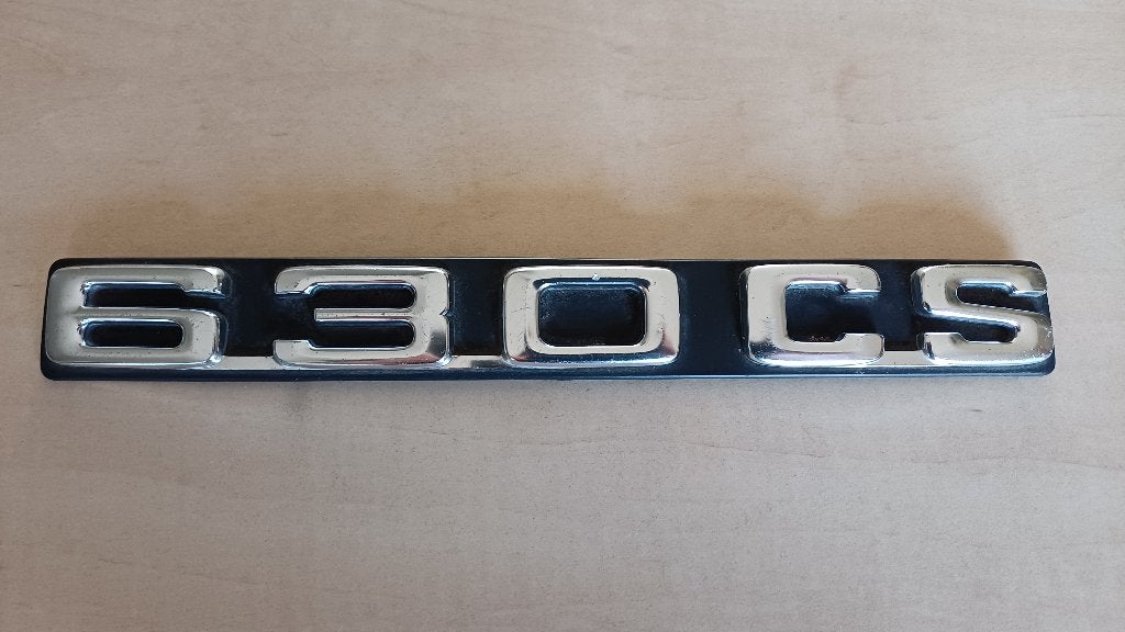 BMW 630CS embleem. Goede staat., Ophalen of Verzenden, Gebruikt, BMW