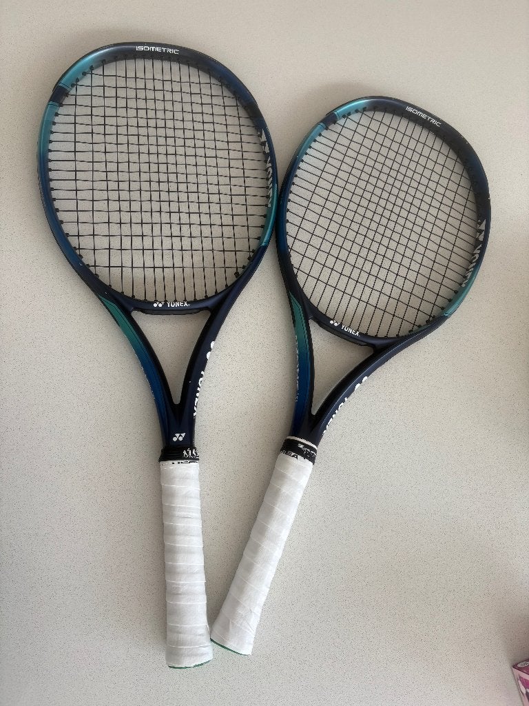 2 tennisrackets Yonex ezone ace. 40€/1, 70€/2, Sport en Fitness, Overige Sport en Fitness, Ophalen, Gebruikt