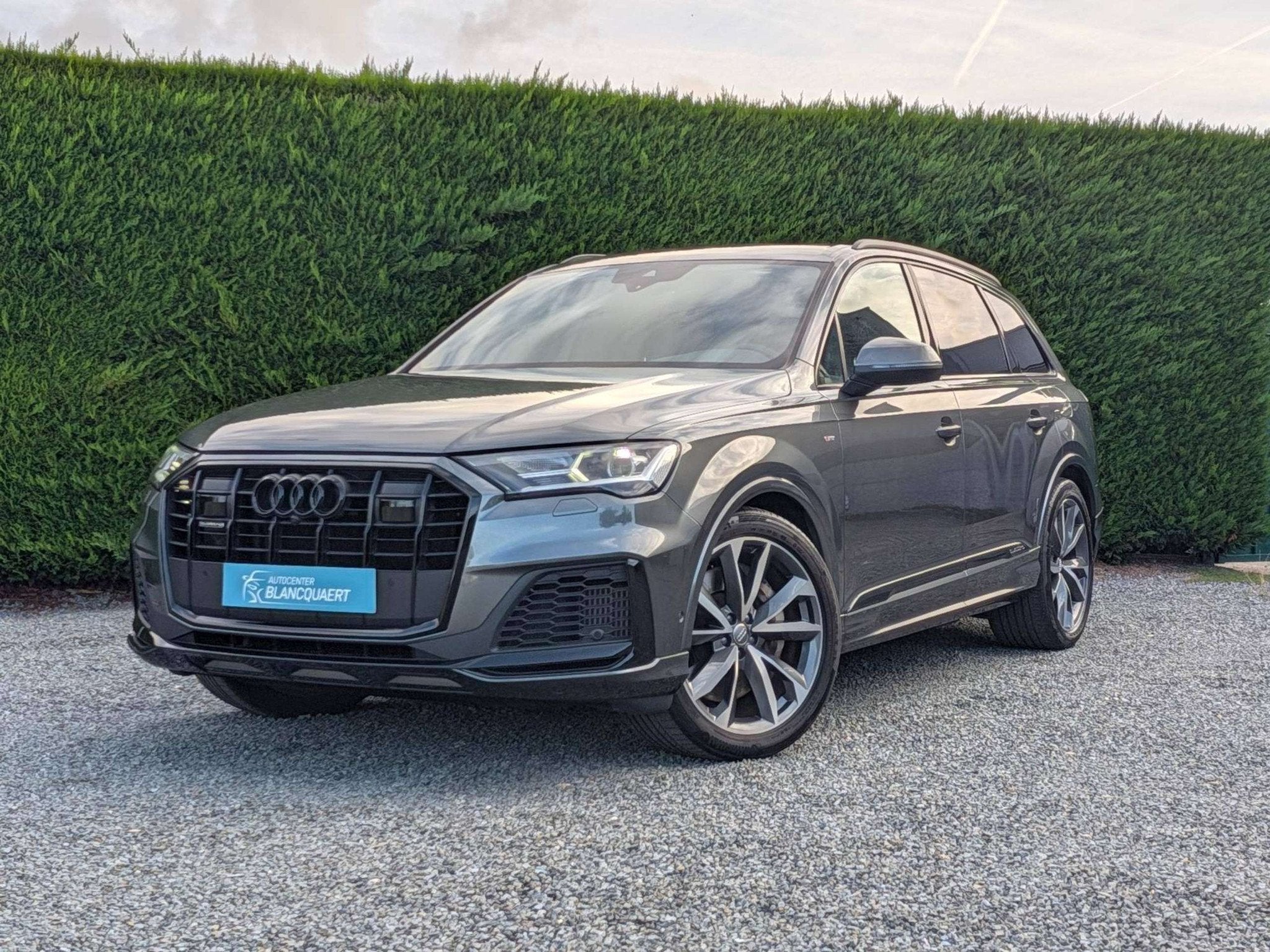 Audi Q7 2x S-line - sportstuur - trekhaak - lage taxen, Auto's, Automaat, Gebruikt, Bedrijf, 5 zetels