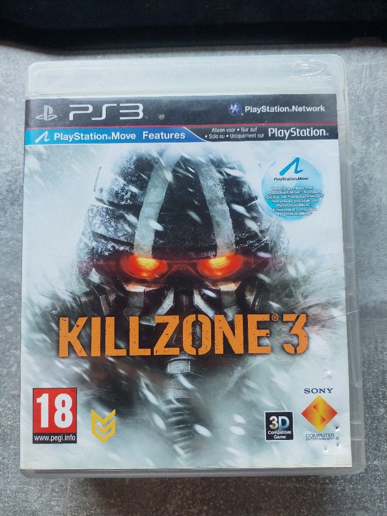 kill zone 2 et kill zone 3 PS3, Online, Shooter, 2 joueurs, À partir de 18 ans