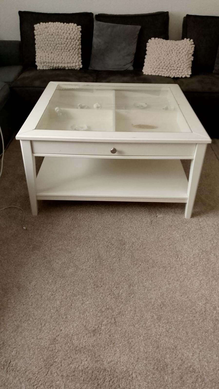 salon tafel, Ophalen