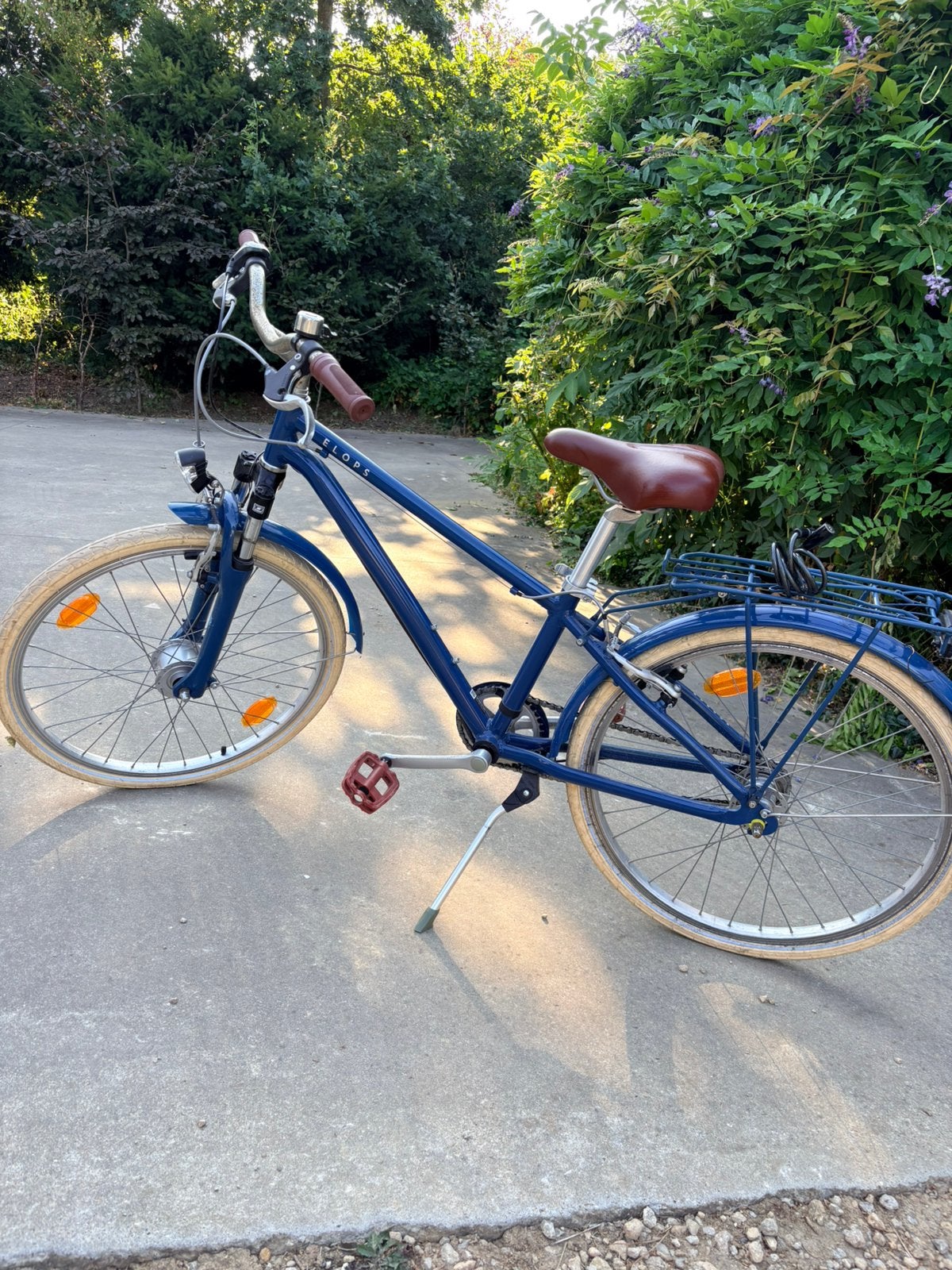 Meisjesfiets 9-12 j, Fietsen en Brommers, Ophalen, Zo goed als nieuw, 24 inch