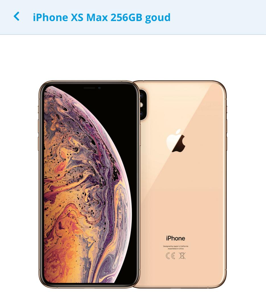 IPHONE XS MAX 256 GB, Enlèvement, Comme neuf