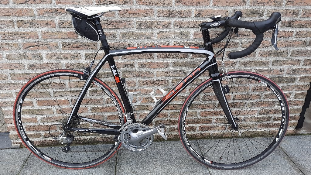 koersfiets zionn, Gebruikt, Velgrem, Versnellingen, 53 tot 57 cm