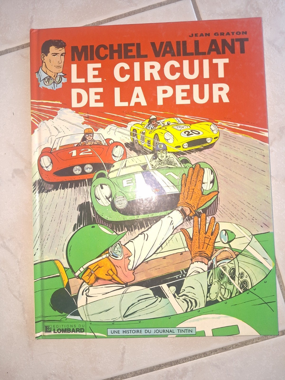 Michel Vaillant Le Circuit de la Peur, Une BD, Enlèvement, Utilisé