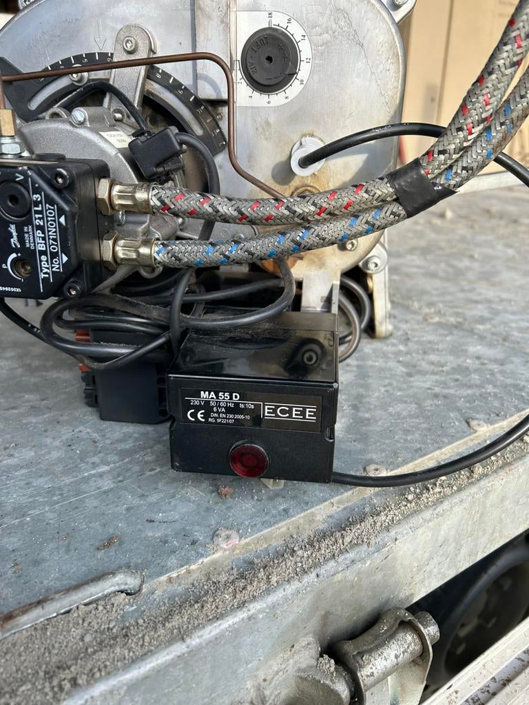 Brander, Ophalen, Gebruikt