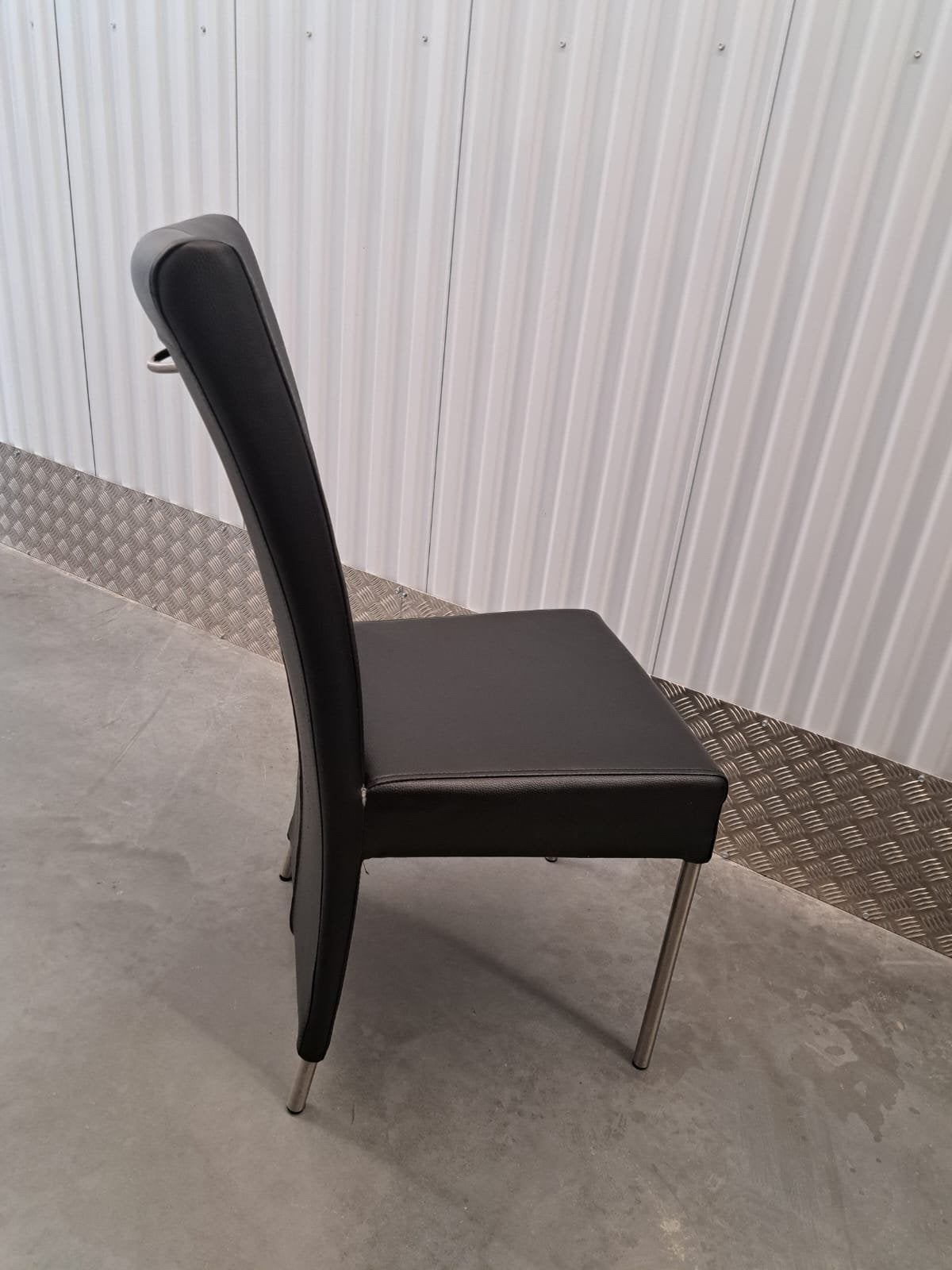 8 stoelen, Huis en Inrichting, Ophalen, Gebruikt, Zwart, Vijf, Zes of meer stoelen