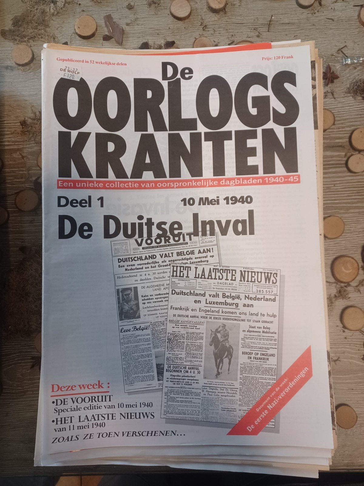 De Oorlogskranten, Ophalen
