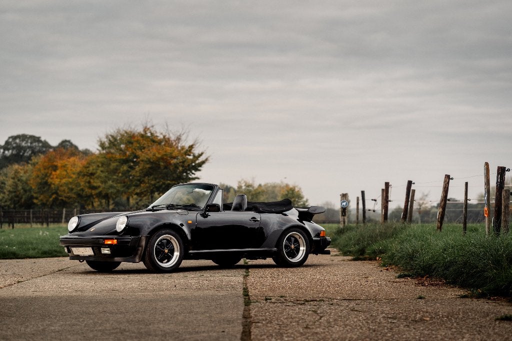 1988 Porsche 911 (930) Turbo Cabriolet, Auto's, Porsche, 4 zetels, Achterwielaandrijving, Zwart, Cabriolet