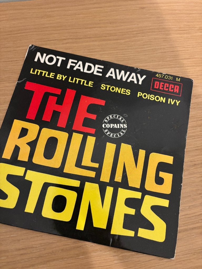 Single - The Rolling Stones - Not Fade Away, LP, Enlèvement ou Envoi, 7 inch, Utilisé