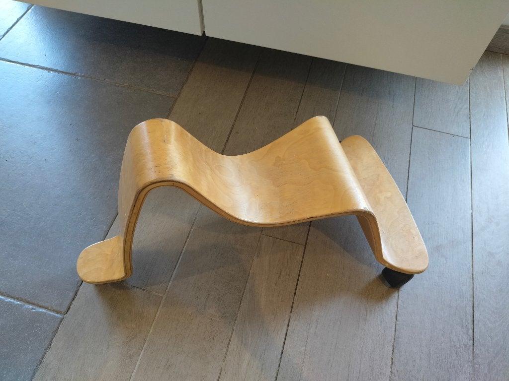 Houten driewieler, Ophalen, Gebruikt