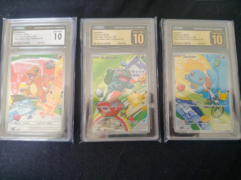 Pokemon set first ill, Ophalen of Verzenden, Nieuw, Foil