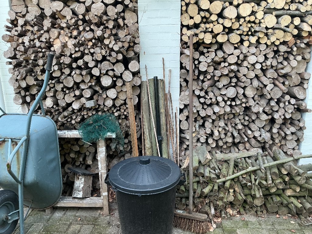 Haardhout beuk, Tuin en Terras, Minder dan 3 m³, Ophalen, Beukenhout, Stammen