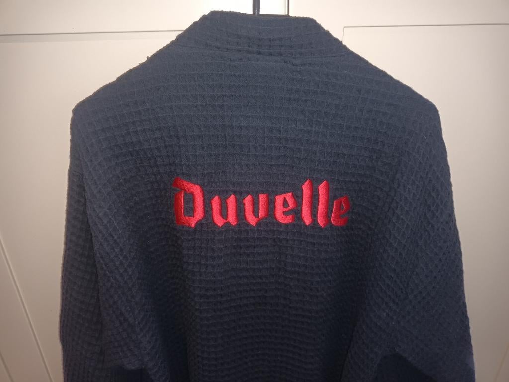 Duvelle badmantel en 4 nieuwe Duvel glazen in doosje, Enlèvement ou Envoi, Duvel