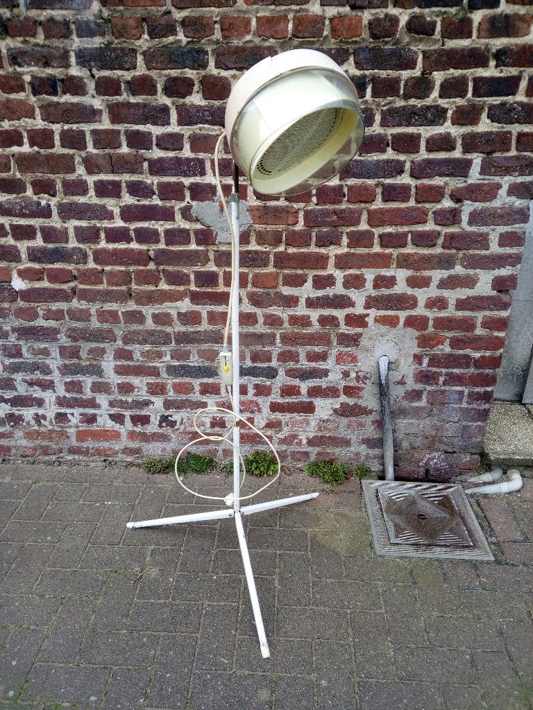 Vintage haardroger droogkap op voet, Ophalen, Gebruikt, Haardroger
