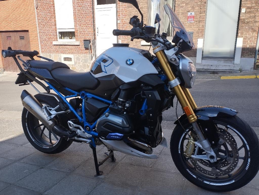 BMW R1200R LC 2017 - 27000Kms, Motoren, Motoren | BMW, 2 cilinders, Occasion, Handvatverwarming, Particulier