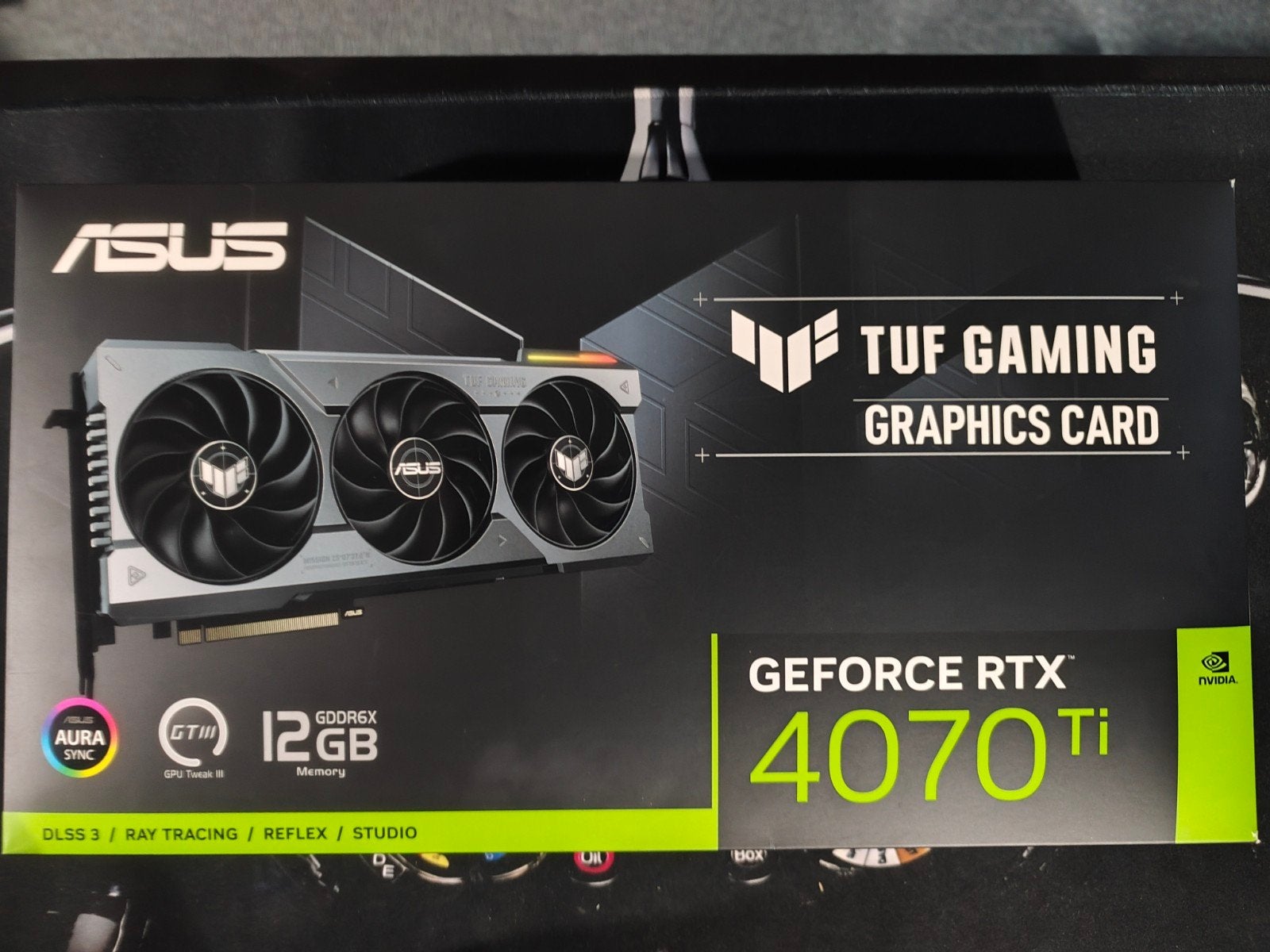 Asus Tuf RTX 4070 Ti, Computers en Software, Videokaarten