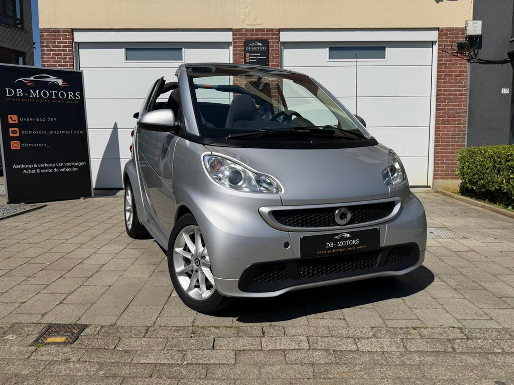 Smart Fortwo Cabrio 1.0i 10/2013 58.000km (71pk), Automaat, Euro 5, Cabriolet, Bedrijf