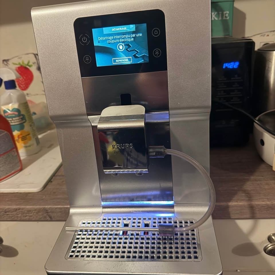 Krups Intuition Préférence+ EA875E10/70 –à réparer, Ophalen, Koffiemachine, 1 kopje, Niet werkend