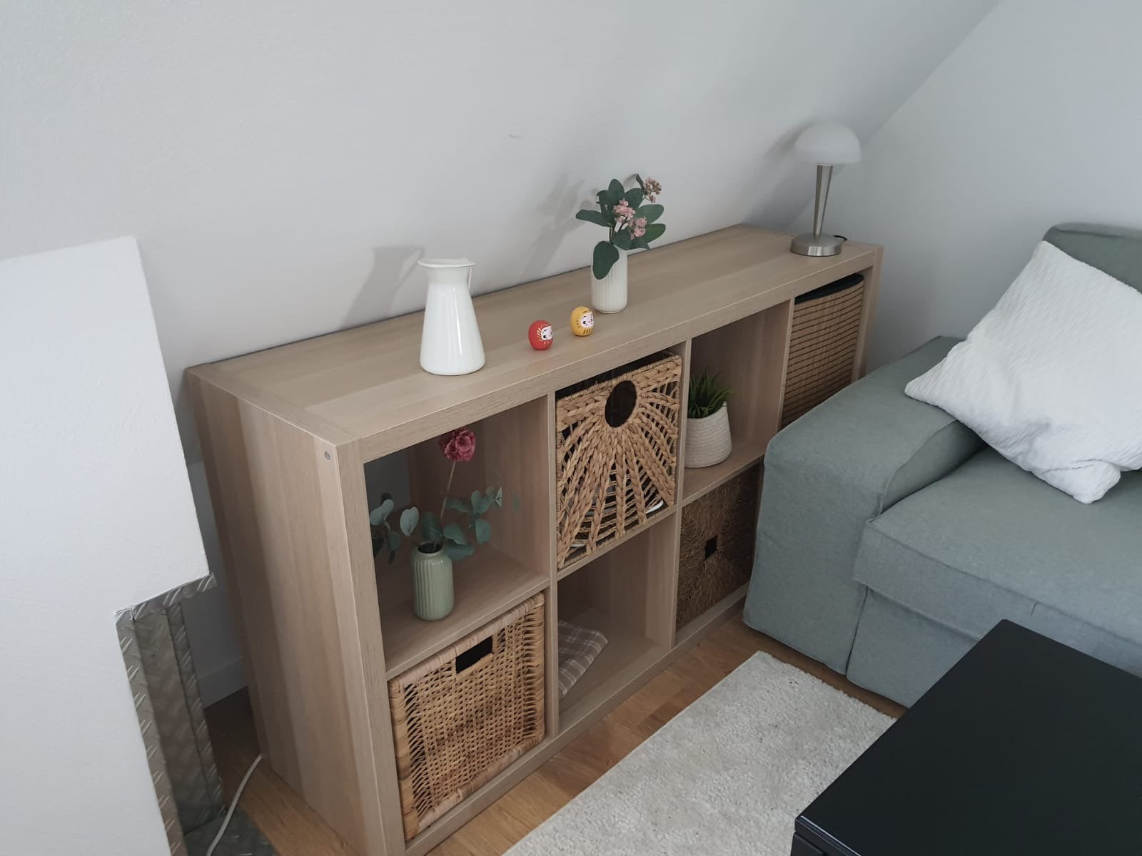 Etagere/bibliotheque avec paniers, 25 à 50 cm, Avec tablette(s), Moins de 100 cm, Comme neuf