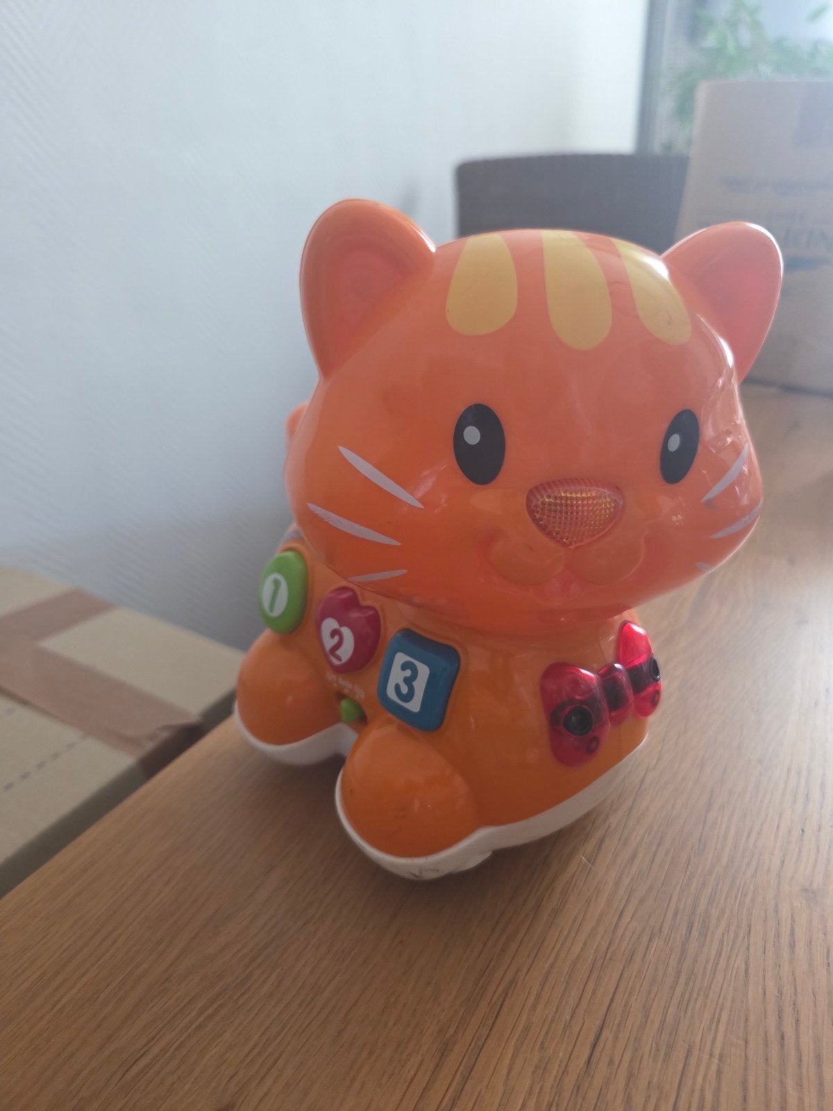 Jouet éléctronique chat, Enlèvement