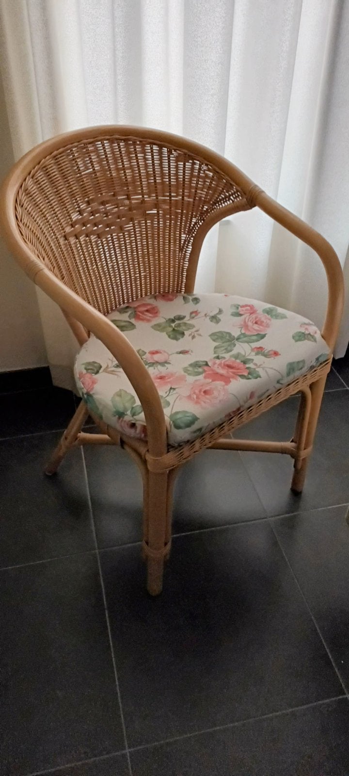 Rotan/Rieten fauteuils, Enlèvement, Utilisé, Osier ou Rotin, Landelijk- klassiek - Engels