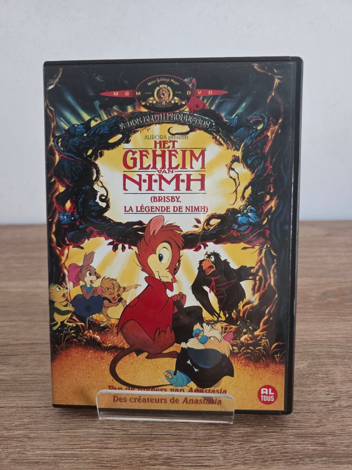 Brisby et le Secret de NIMH, Suppléments, Enlèvement ou Envoi, Tous les âges, Néerlandais