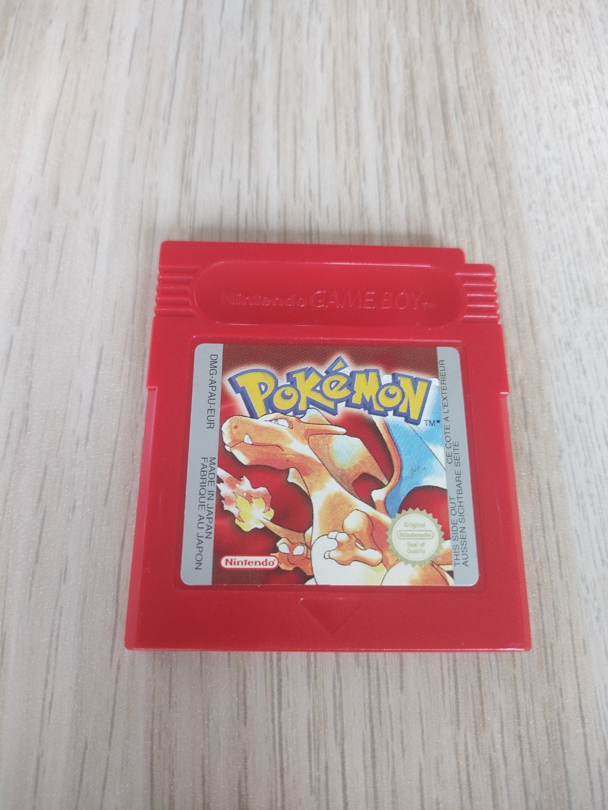 Pokemon Red (originele cartridge), Games en Spelcomputers, Ophalen, Gebruikt