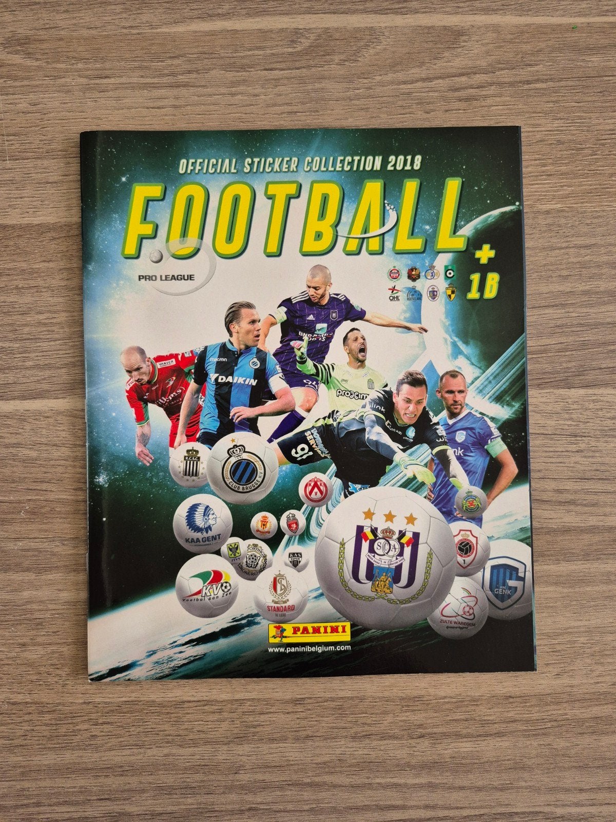 Panini Album Pro League 2017 (Compétition belge) Presque vid, Enlèvement ou Envoi