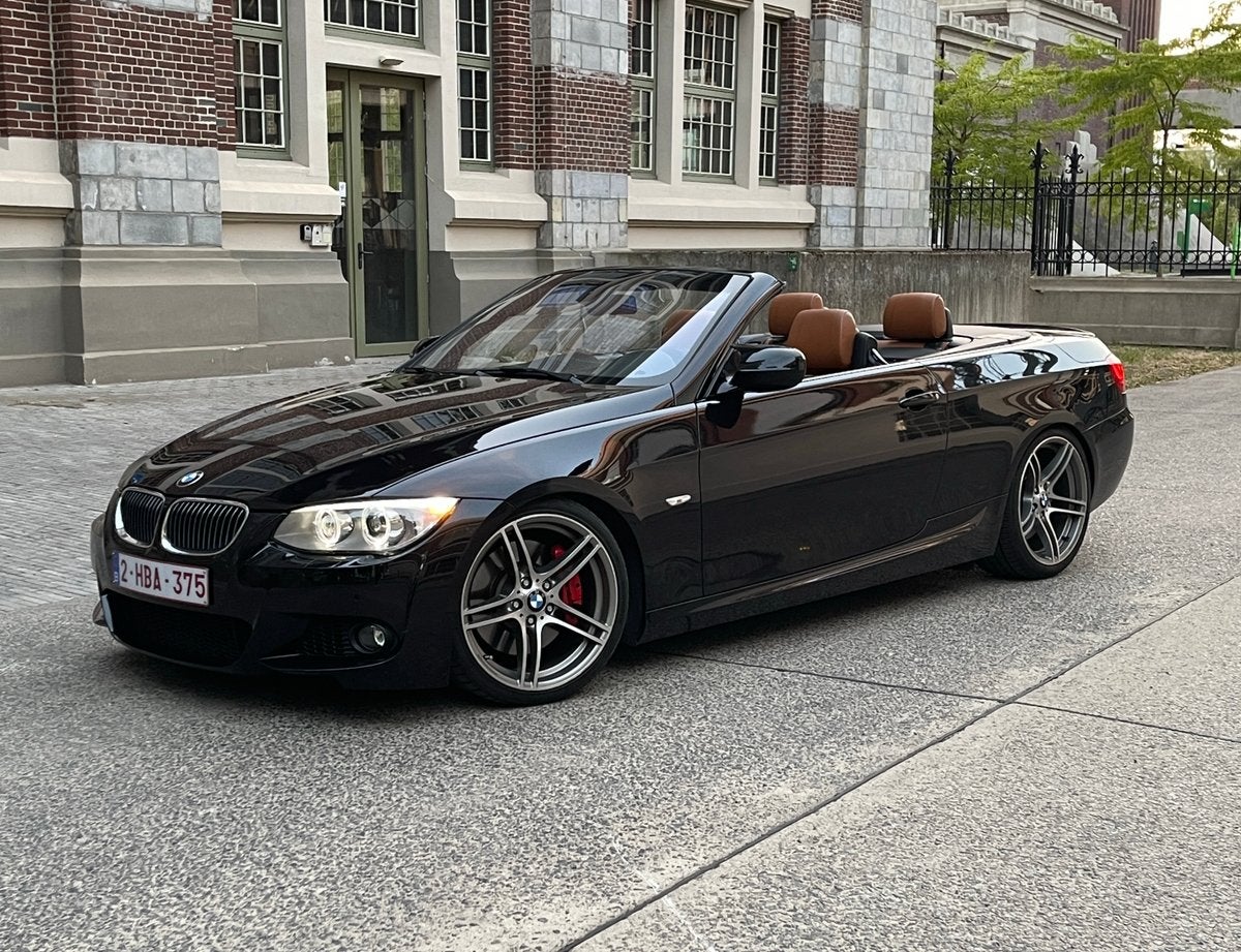 Bmw 335i Cabrio DCT/M/H&K L7/Keyless/Bmw-Individual/M313, Auto's, Automaat, Achterwielaandrijving, Cabriolet, Zwart