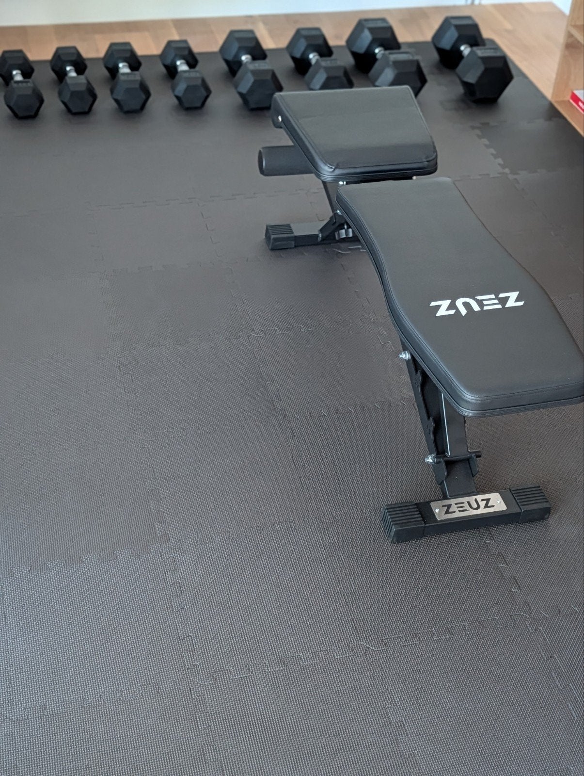 Verstelbare halterbank + 4 haltersets nieuw, Ophalen, Nieuw, Dumbbell