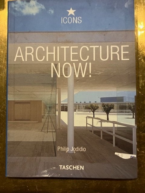 BOEK TASCHEN ICONS ARCHITECTURE NOW PHILIP JODIDIO, Boeken, Ophalen of Verzenden, Zo goed als nieuw, Architectuur algemeen, JODIDIO